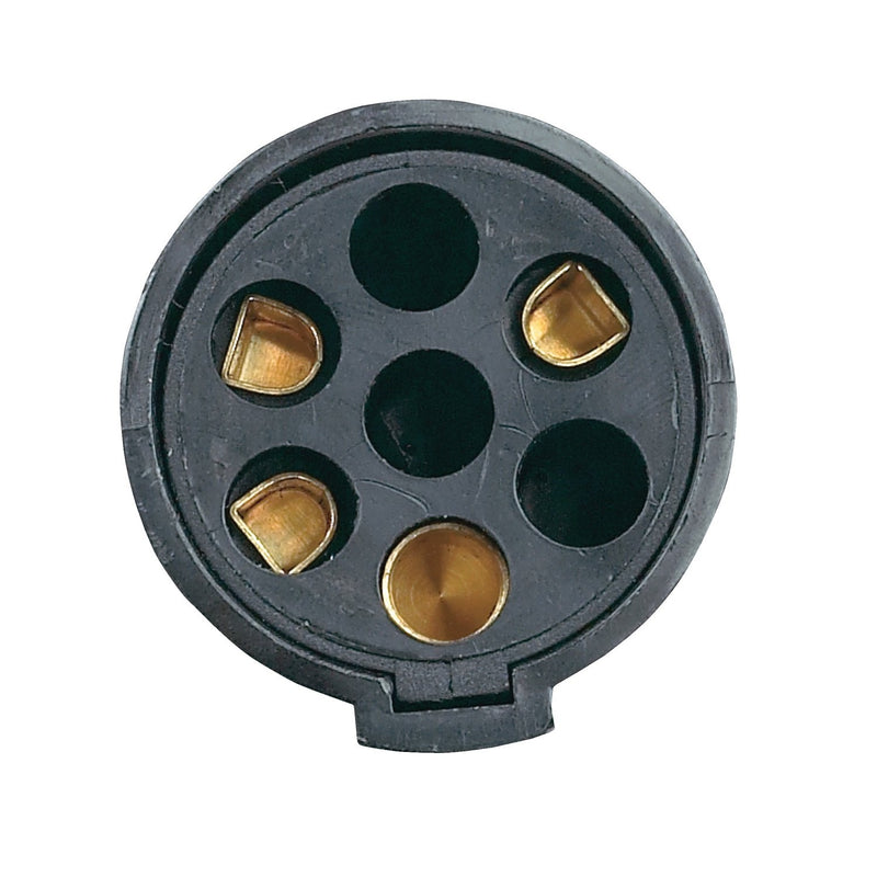 7 Way Pin Type Plug-In Simple To 4 Wire Flat Adapter