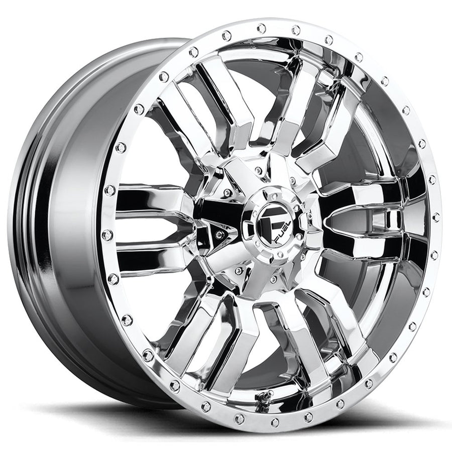 D631 Fuel Offroad SLEDGE Chrome Wheel (20 x 9. inches /6 x 135 mm, 20 mm Offset)
