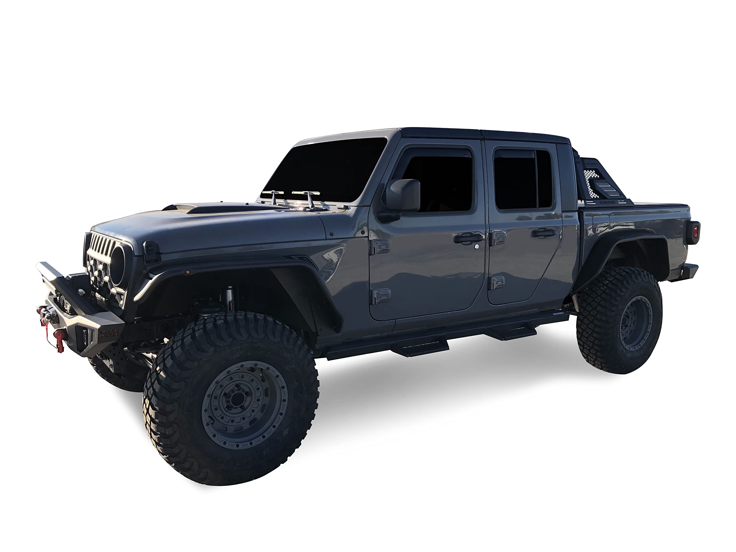 Armour II Black Roll Bar Compatible with 2019-2024 Jeep Gladiator-AR2-09B
