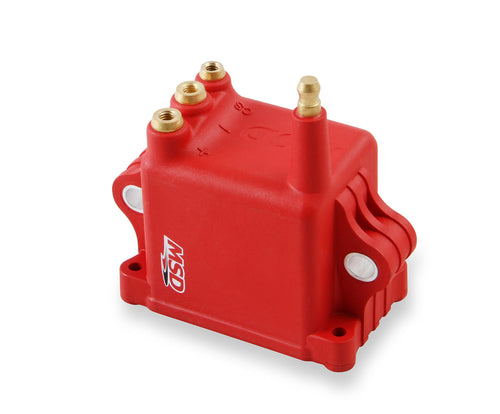 High Output MSD 8280 Ignition Coil for Pro CDI 600, Individual, Red