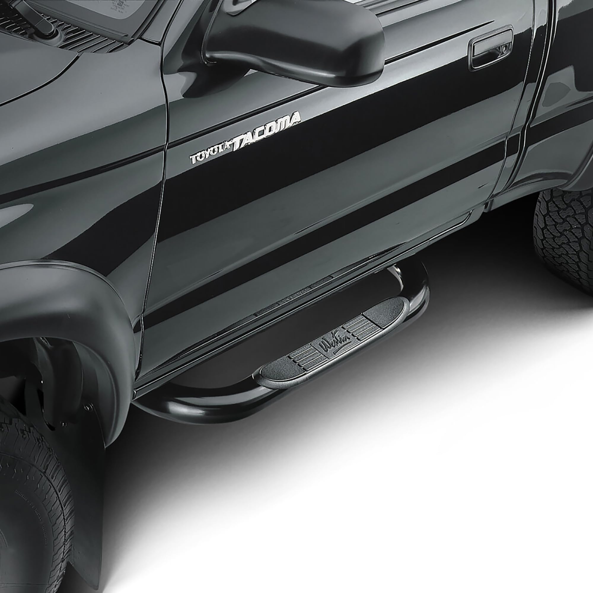 Westin Signature 3 Round Nerf Bars fits 1995-2004 Tacoma Standard Cab (4WD or PreRunner only) Black Pair