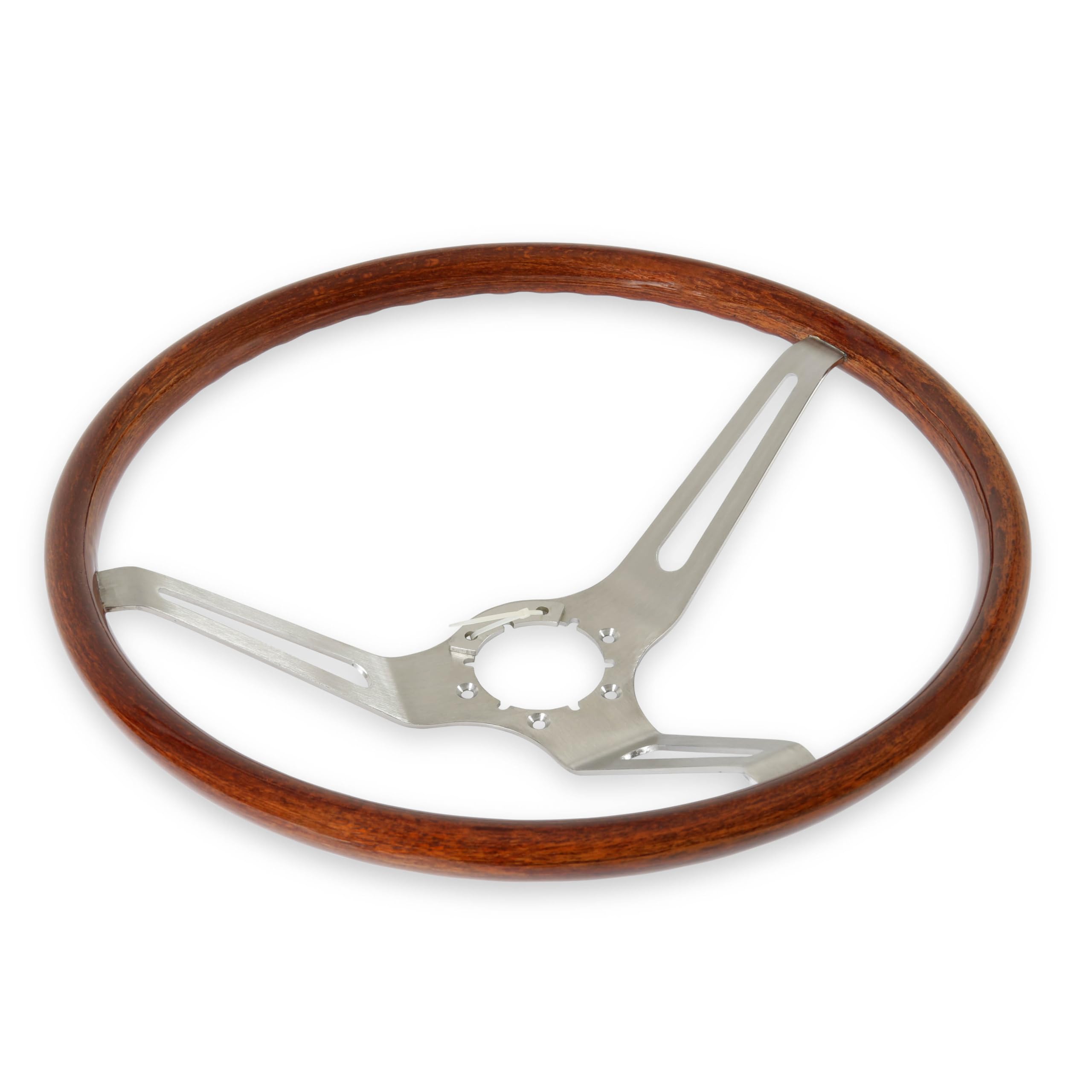 Scott Drake Corso Feroce GM-SW-6782-CV 15" Woodgrain Walnut Steering Wheel (GM LT-15)