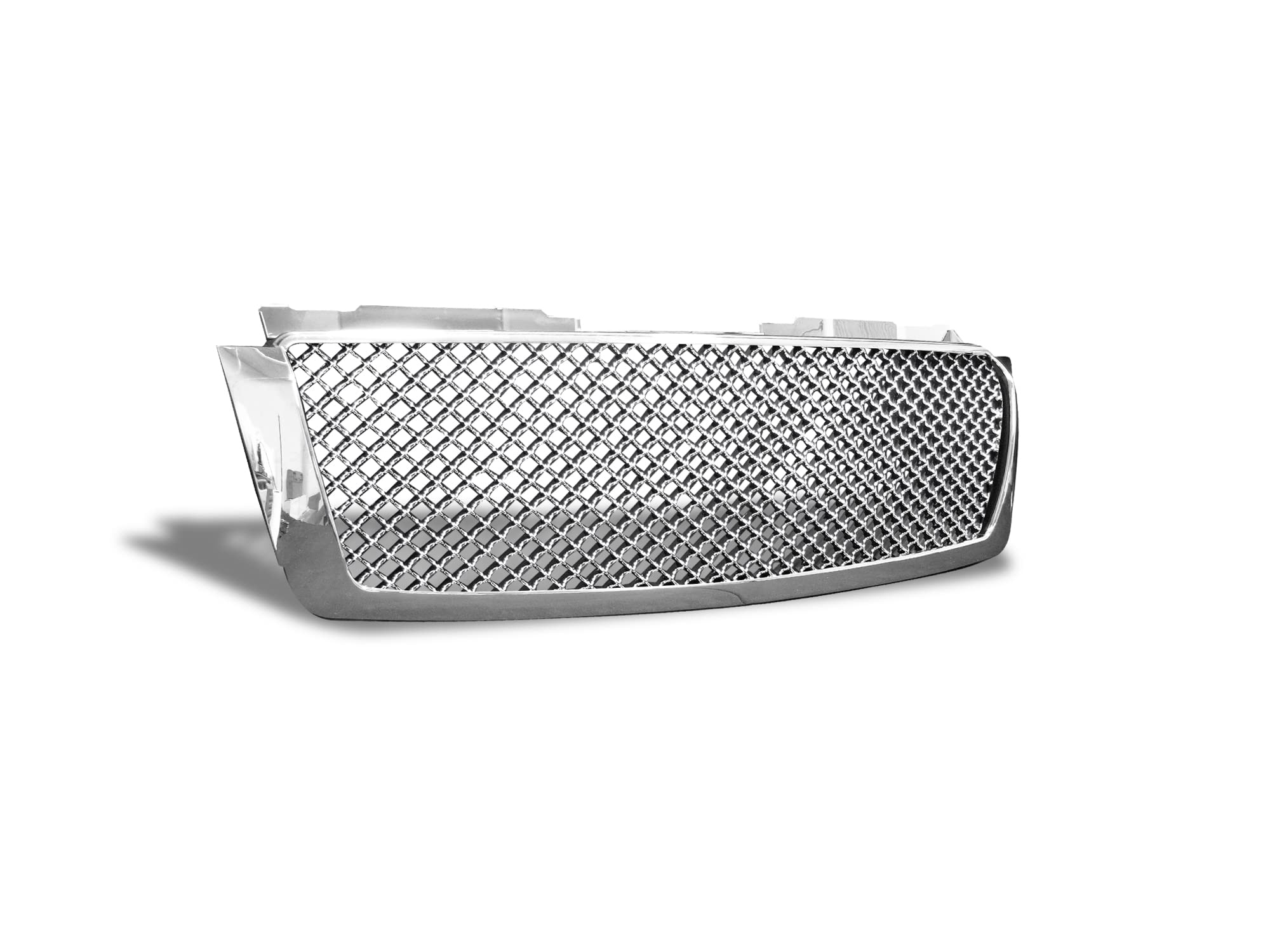 7146990 Armordillo USA Chrome Mesh Front Hood Grille Fits 2007-2014 Chevy Avalanche