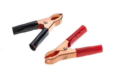 Copper-Plated Attwood 14258-6 Insulated Battery Clips, For Use Up To 10-Gauge Wires