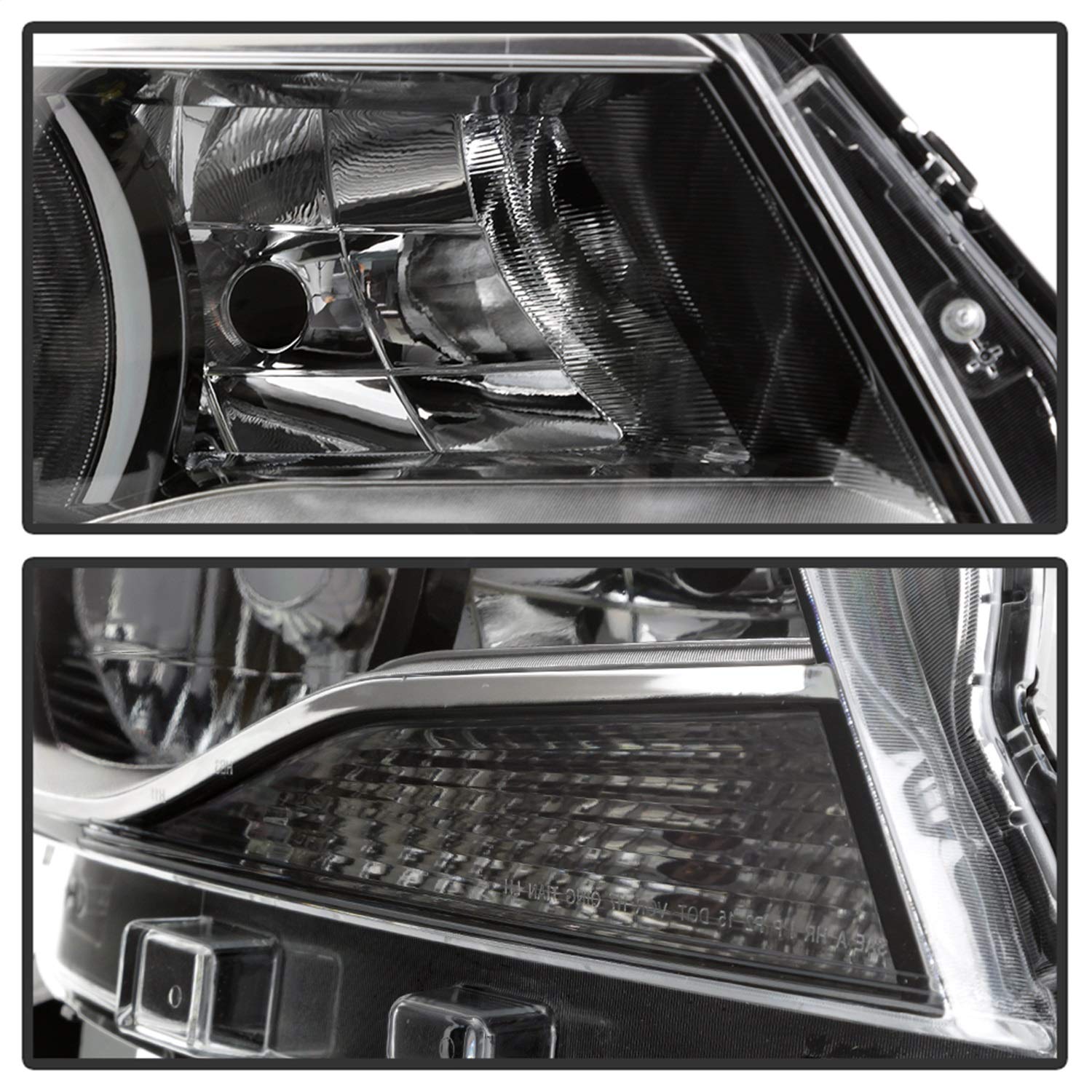 OEM style Xtune Headlights (HD-JH-CCOL15-OE-R) (POE)