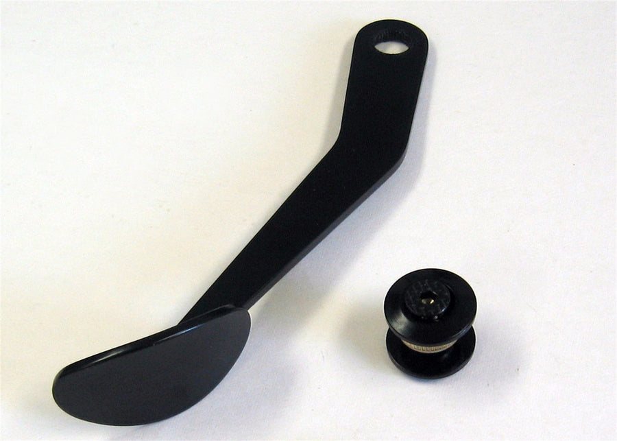 Black Steel Spoon Throttle Pedal Arm Lokar XDBW-6070 Drive-By-Wire
