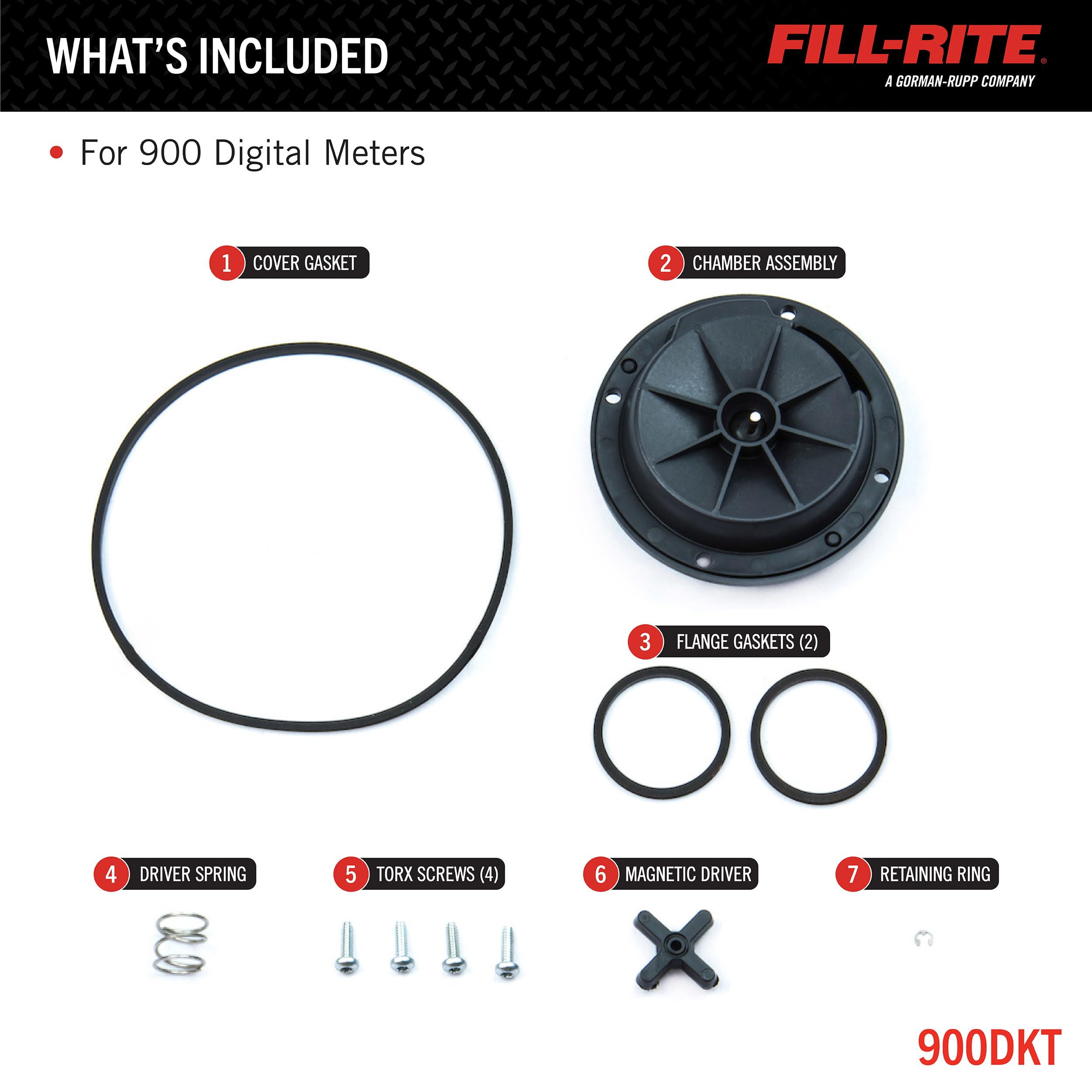 Repair Kit Fill-Rite for 900D Series Digital Meters 900DKT