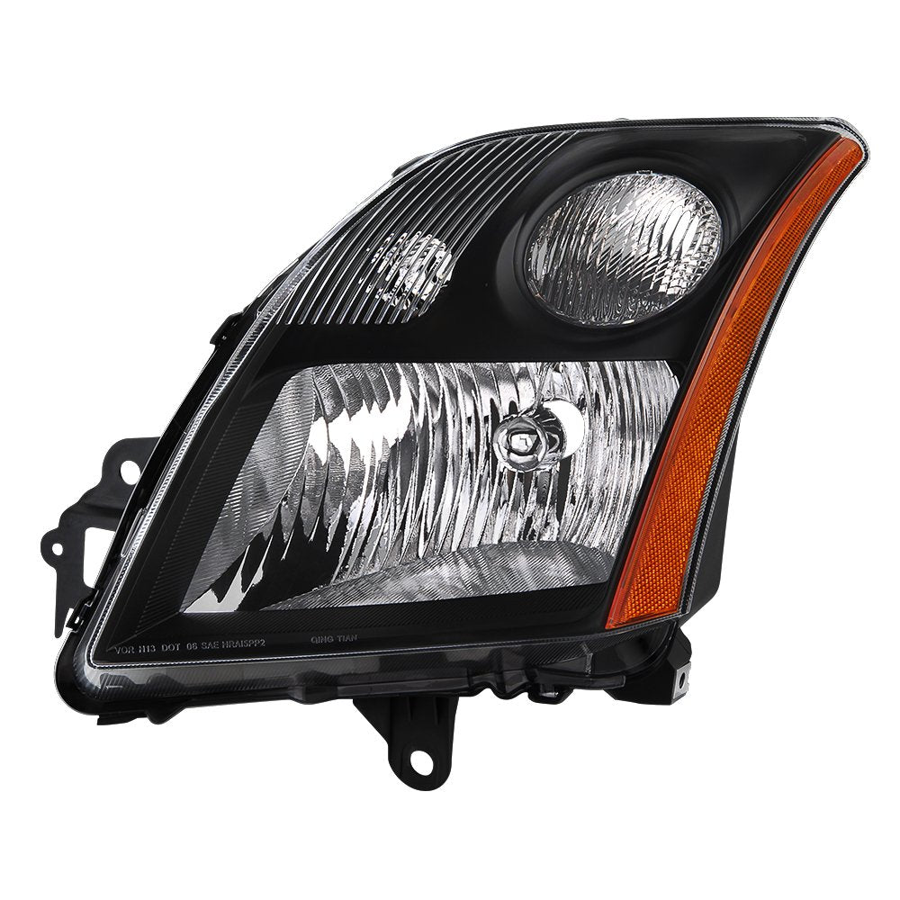 OEM Style Xtune Headlight (HD-JH-NS07-2.0L-BK-L) (OE)