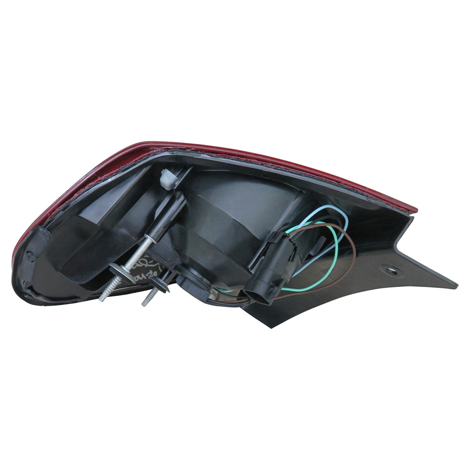 Left TYC Tail Light Assembly Compatible with 2004-2008 Chevrolet Malibu