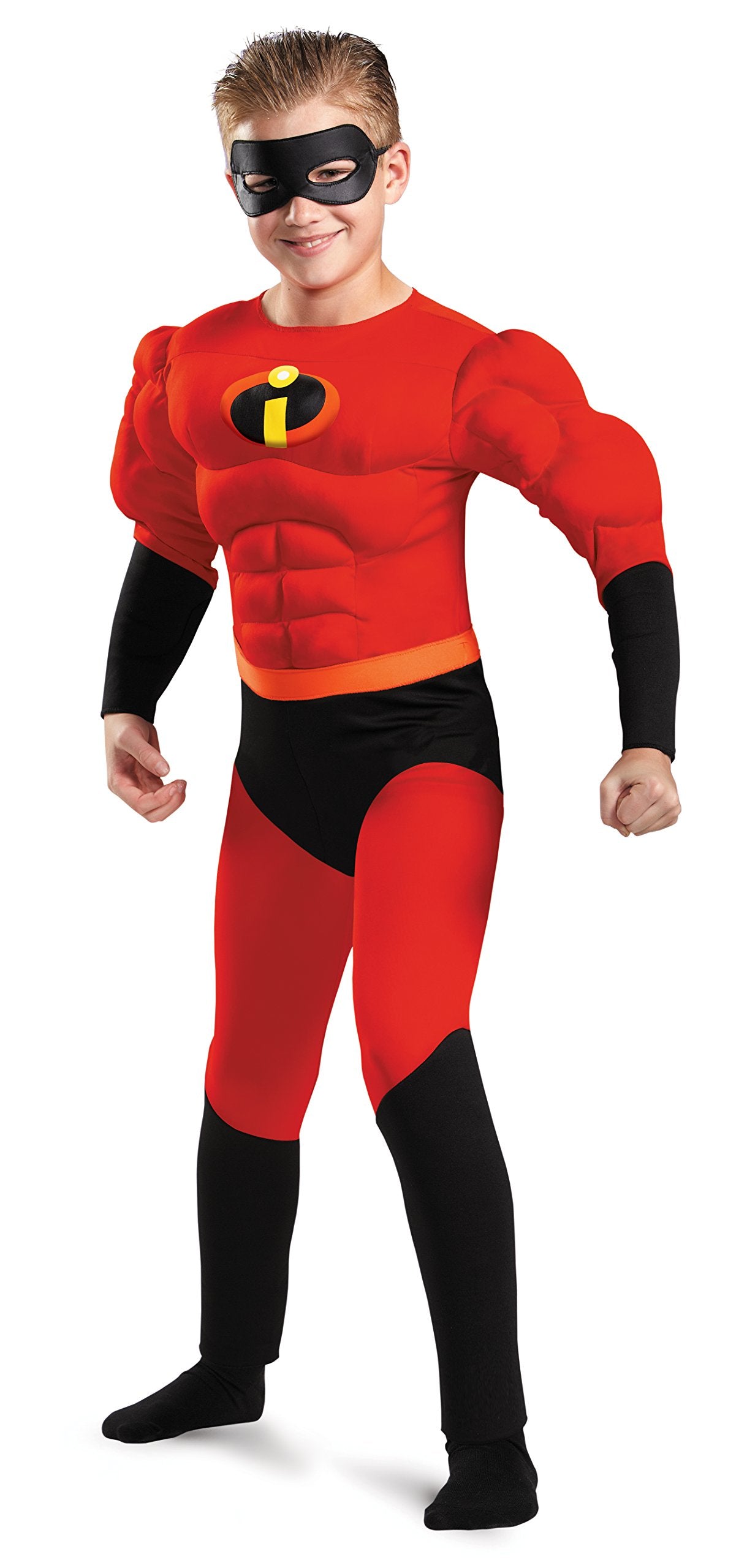 Disney The Incredibles Dash Classic Muscle Costume Boys, One Color, Medium/7-8
