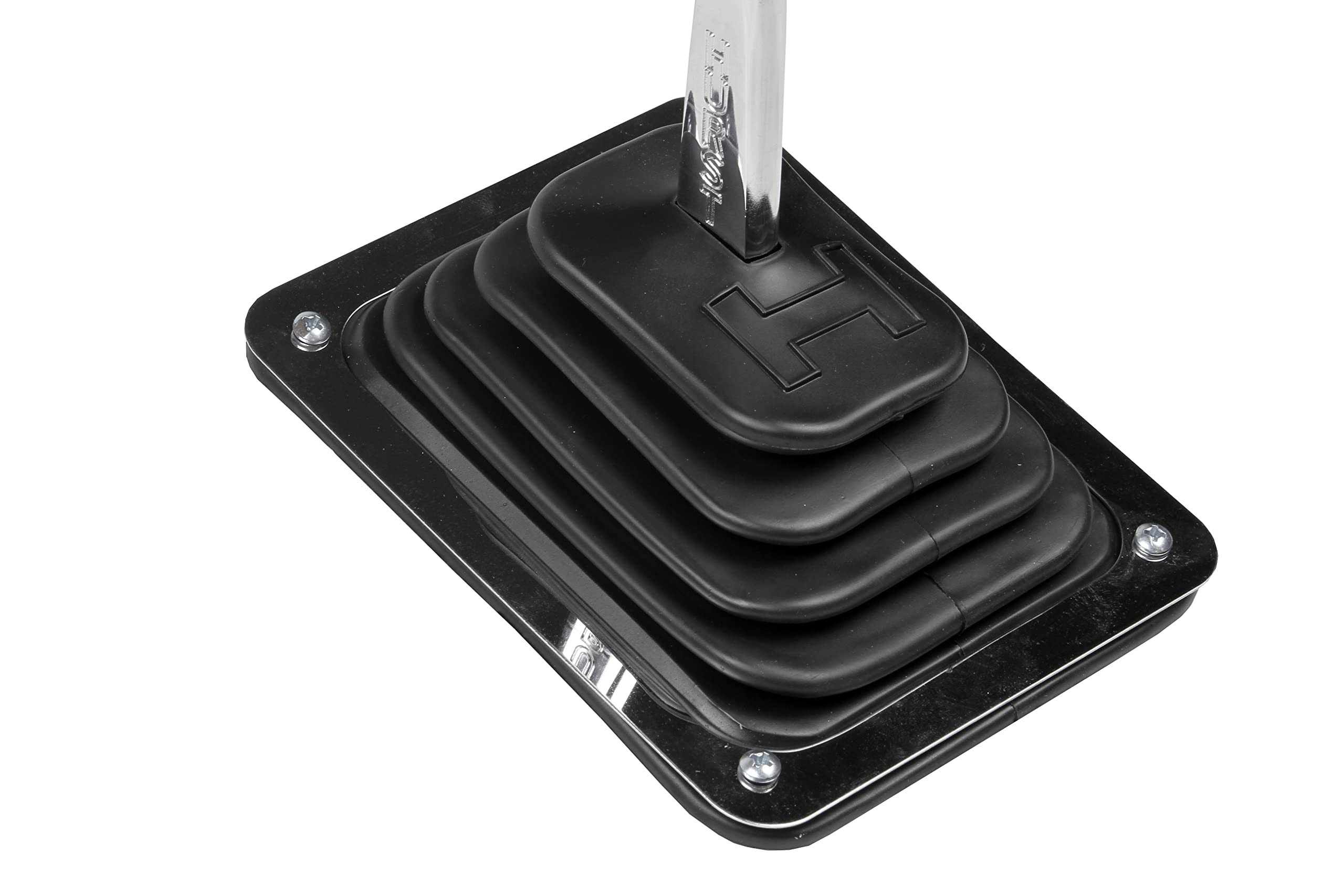 Hurst B-4 1144580 Shifter Boot and Plate Kit, Black