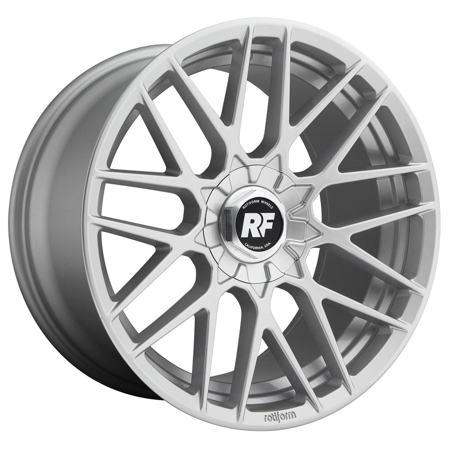 R140 Rotiform RSE 20x8.5 5x112/5x120 +35mm Silver Wheel Rim 20" Inch