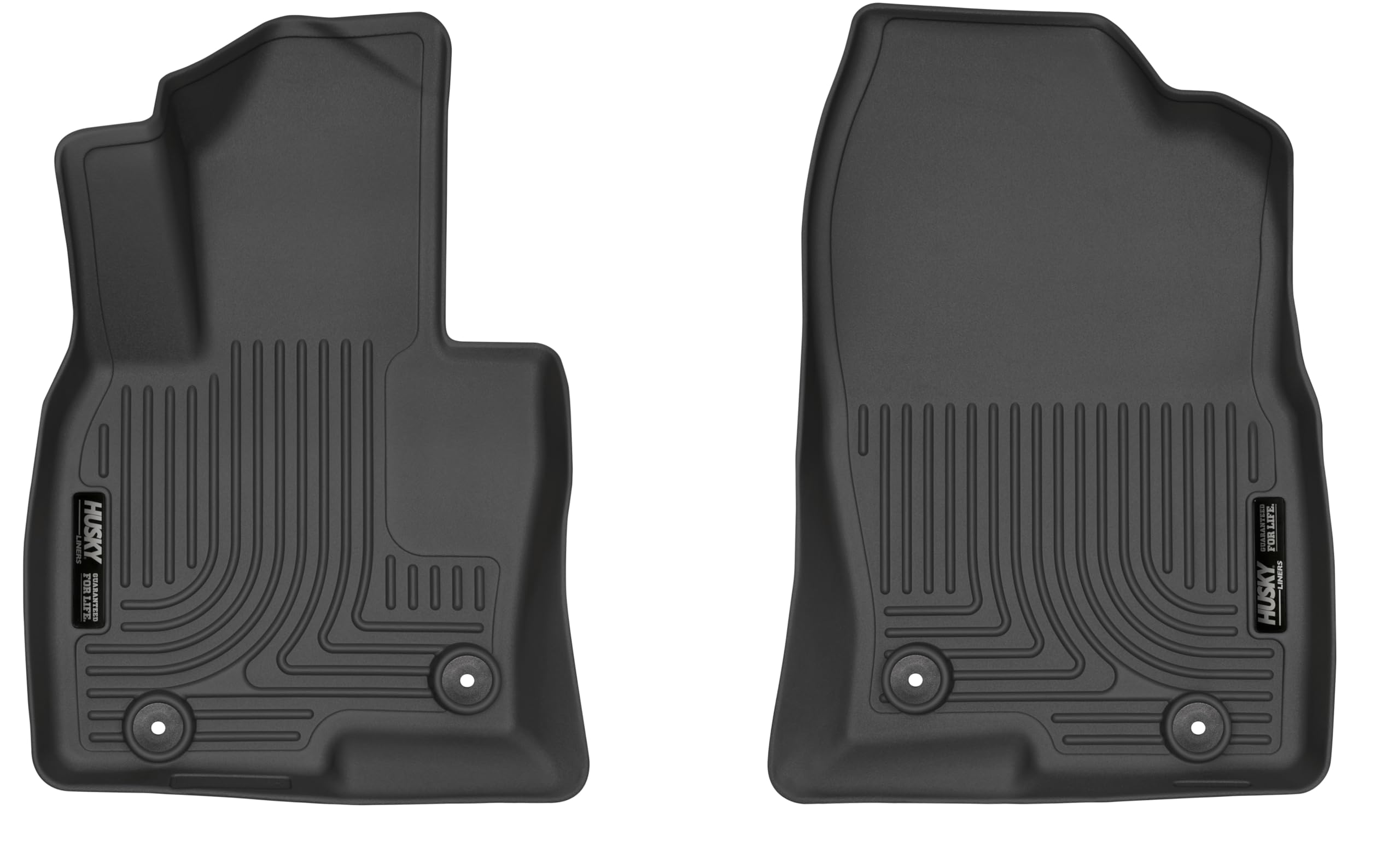 Weatherbeater Husky Liners Floor Mats | Fits 2016-2023 Mazda CX-9 | Front Row, 1-pc Black - 15991