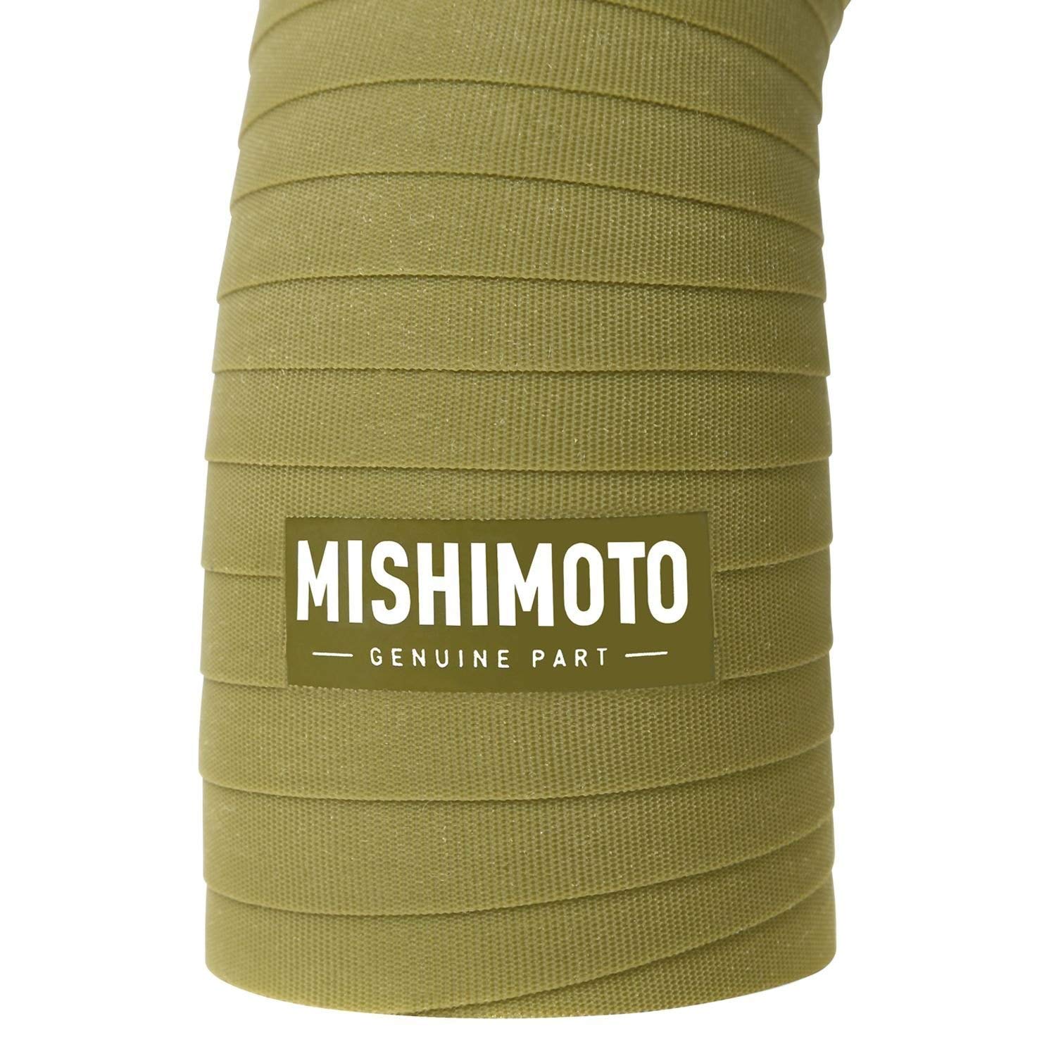 Mishimoto Silicone Water Hose Kit MMHOSE-WR6-97OD Compatible With Jeep Wrangler 6Cyl 1997-2006 Olive Drab