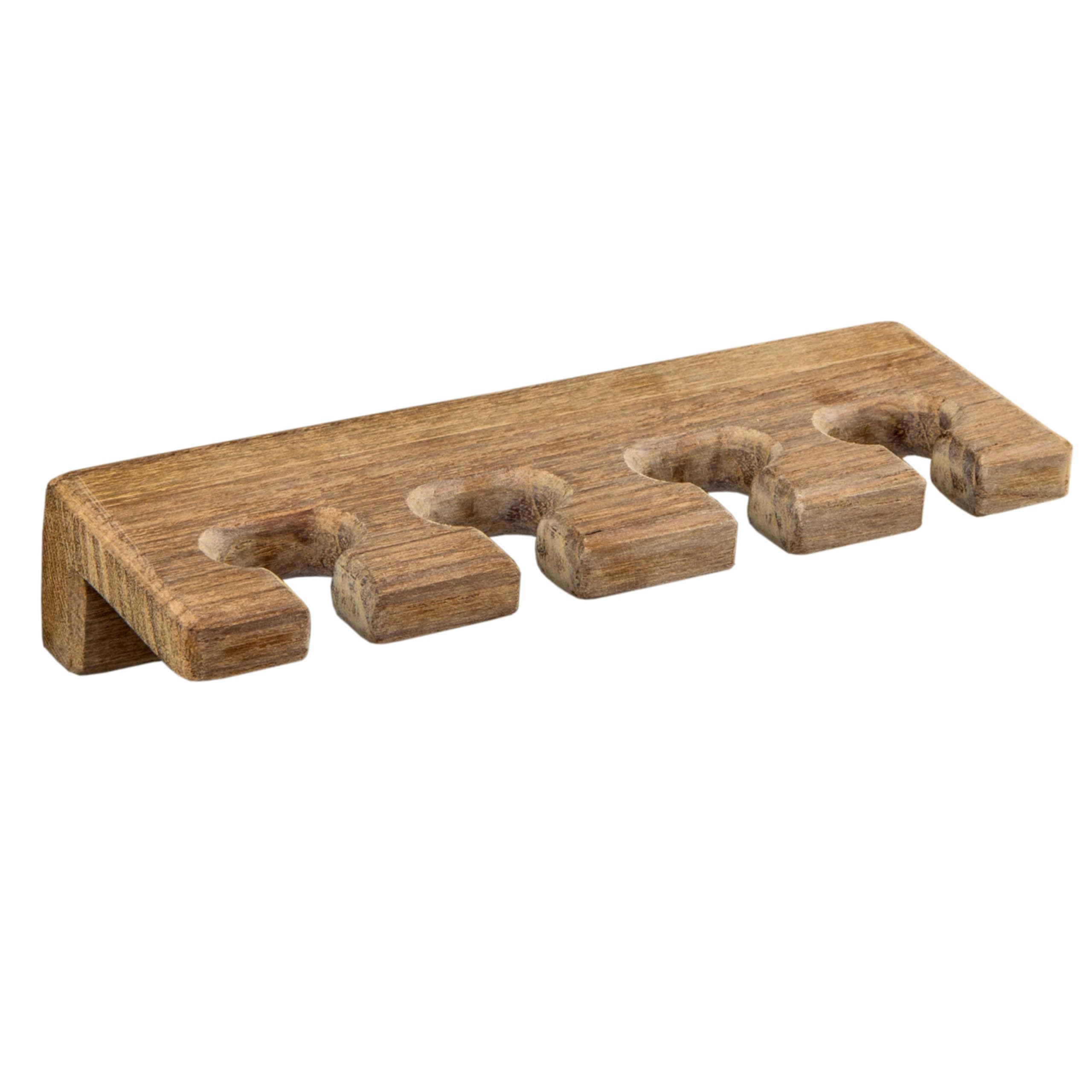 Teak Toothbrush Holder Whitecap 62310 (Holds 4)