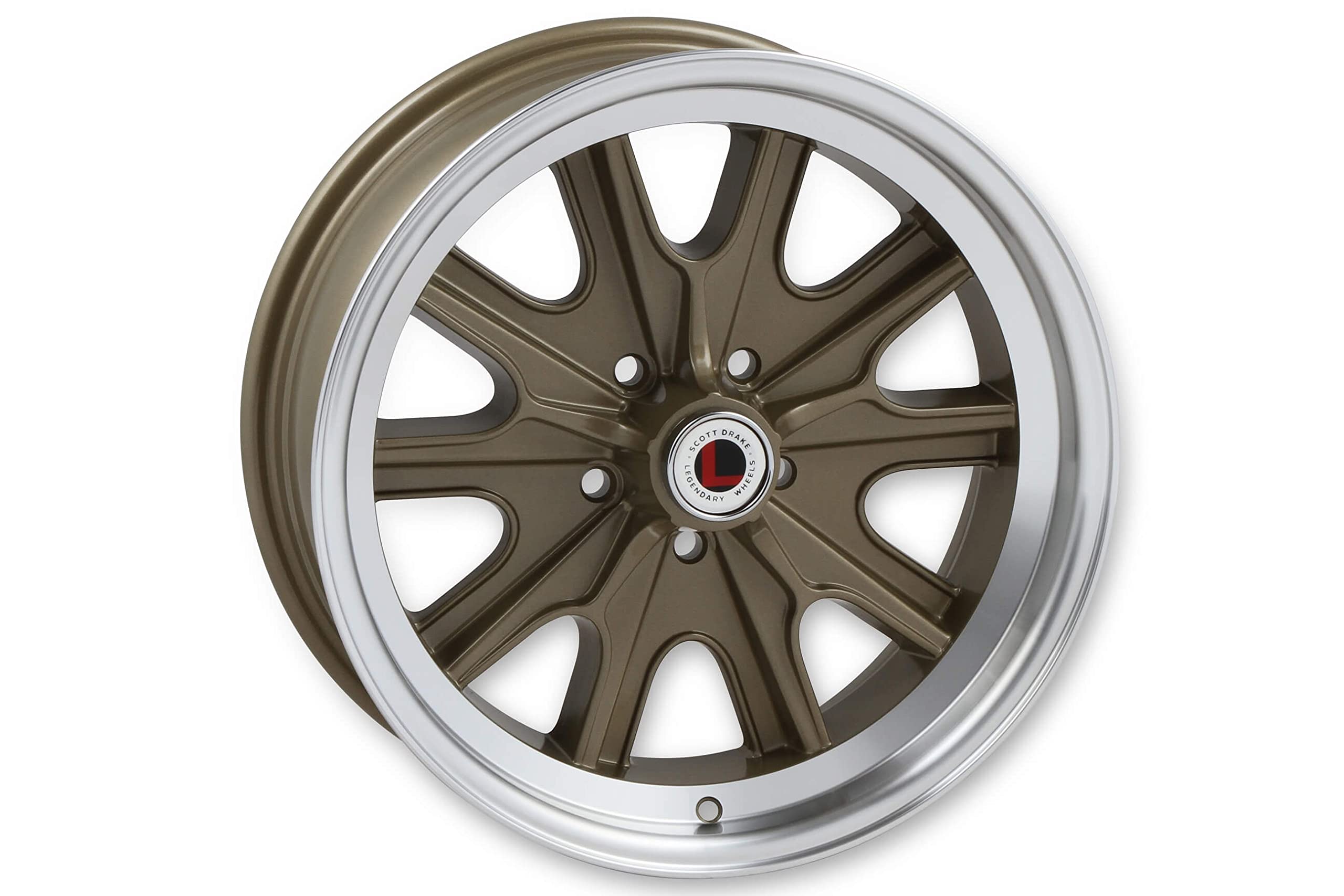 15X7 Legendary Wheel - 'Hb5' Alloy Rim-5Lug-Gold (LW90-50754F)