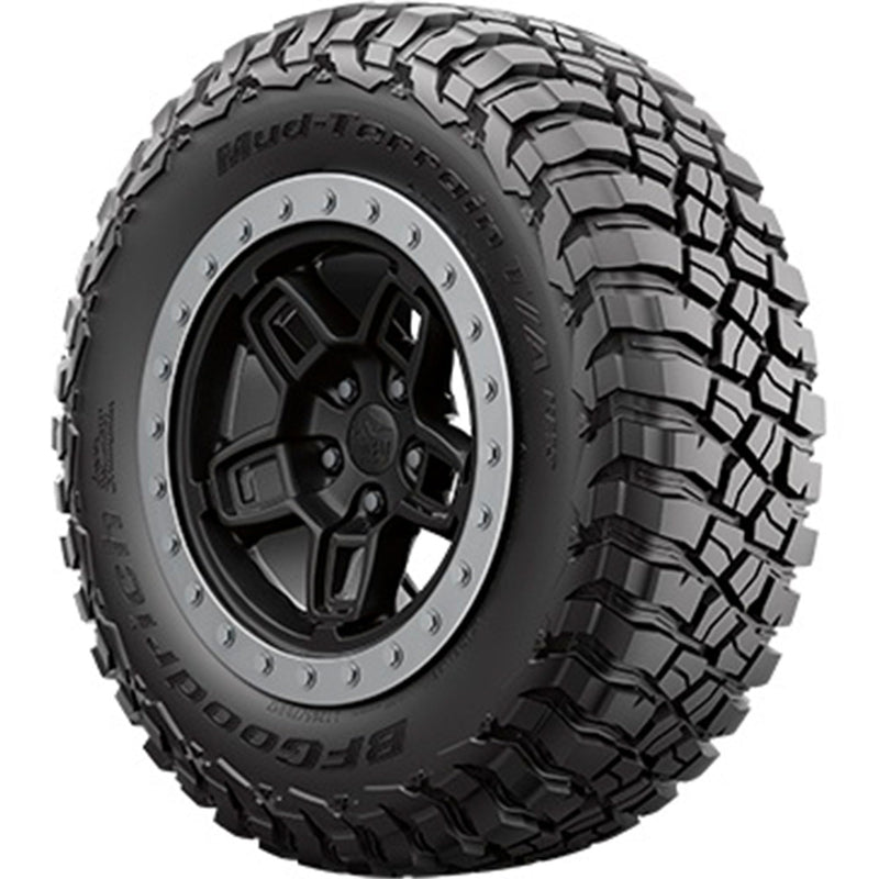 Mud Terrain T/A KM3 BFGoodrich Radial Car Tire for Light Trucks, SUVs, and Crossovers, 37x12.50R17/D 124Q
