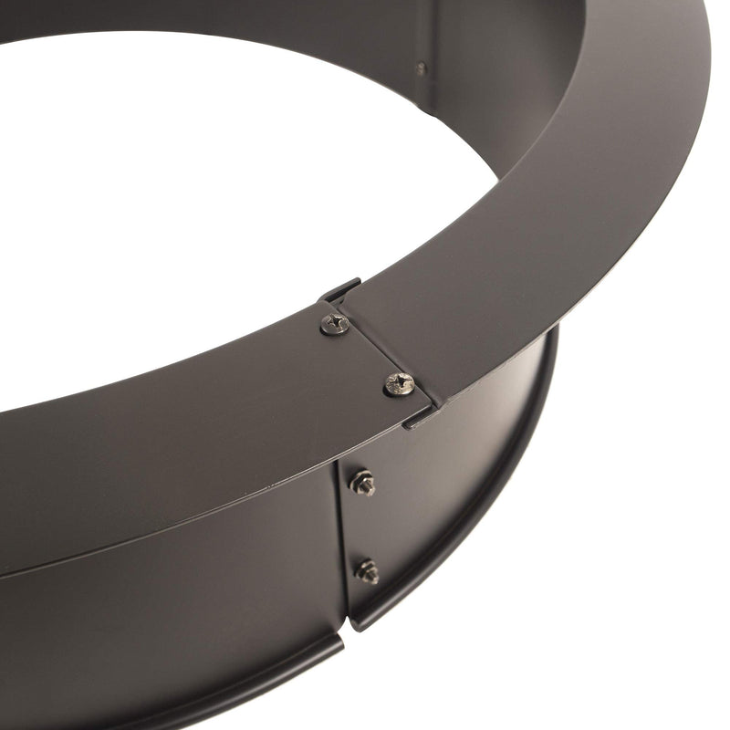 OFW419F0R Pleasant Hearth 28" Round Solid Steel Fire Ring