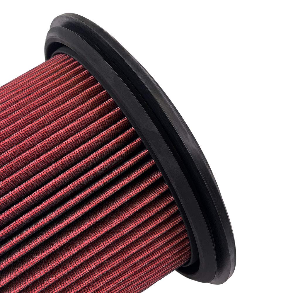 S&B Filters High Performance KF-1072 Replacement Filter (Oiled Cleanable, 8-ply Cotton)