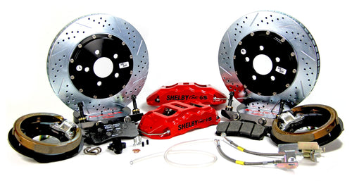 14" Ext+ Brake Sys Rr Red Ford 8"/9" Baer Brakes (4262102R)