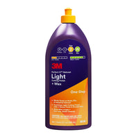 3M Perfect-It Light Cutting Gelcoat Polish + Wax, 36110, 1 Quart, One-Step Process, Removes Scratches and Swirls, Light Oxidation Remover for Boats and RVs