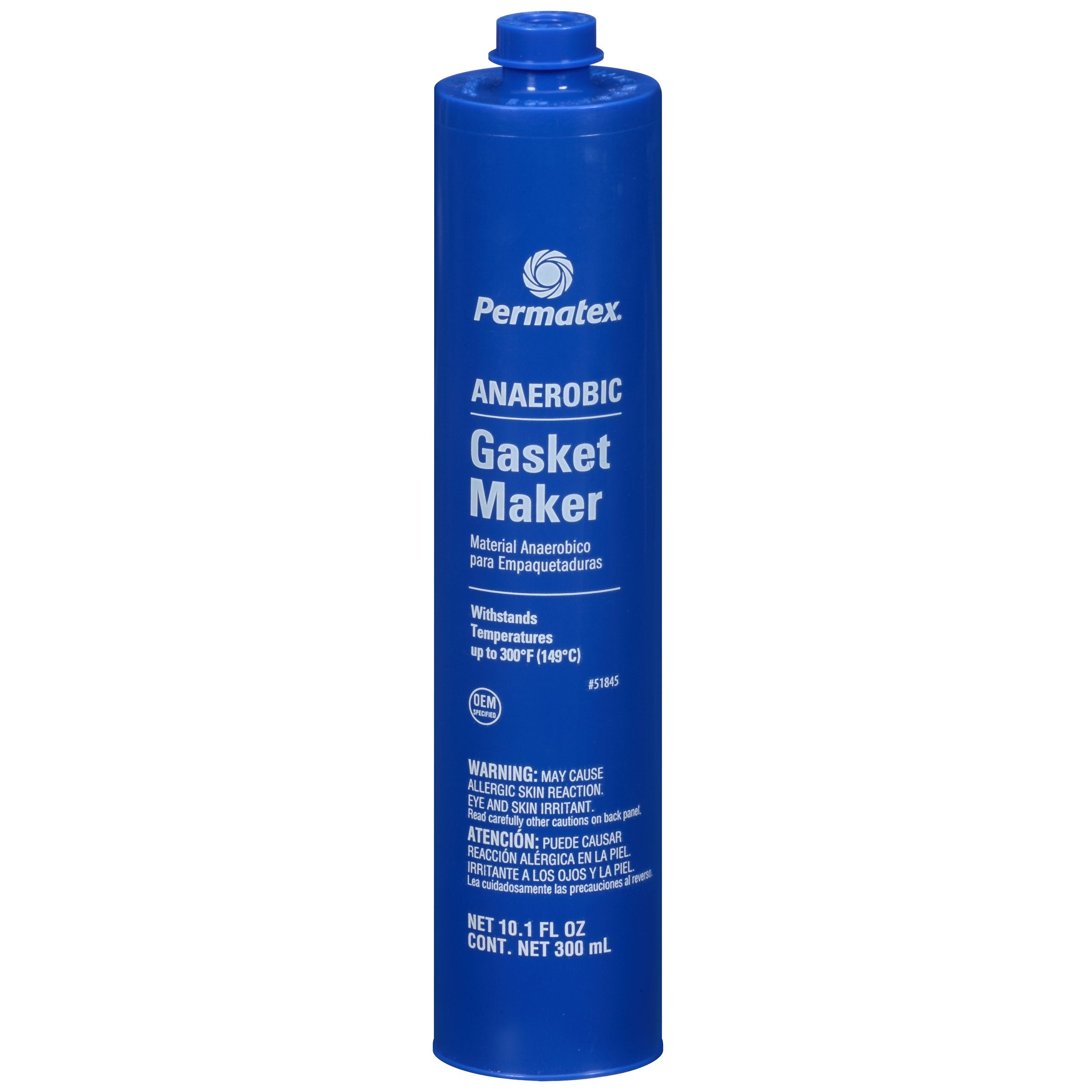Anaerobic Gasket Maker Permatex 51845, 300 ml Cartridge, Red