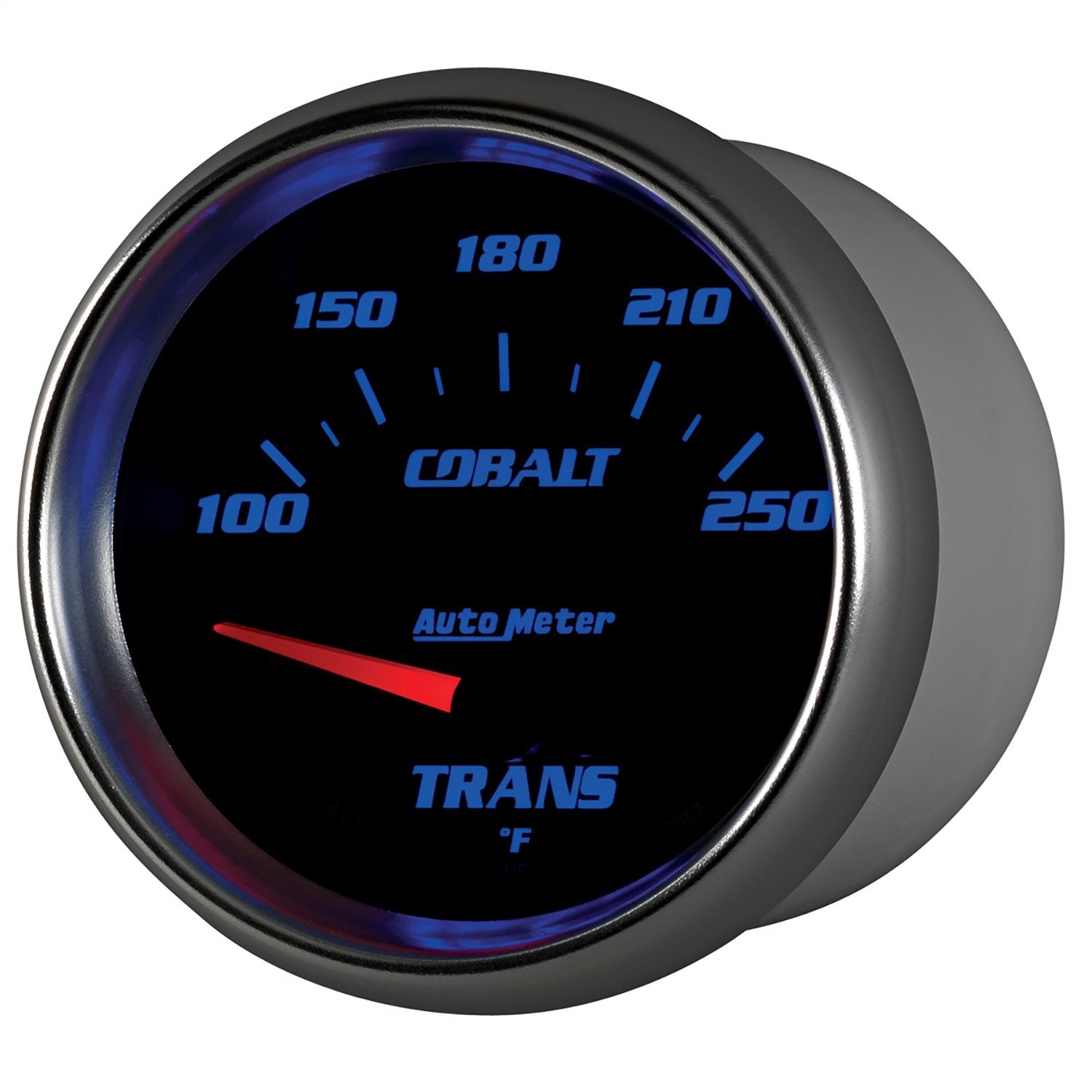 Cobalt Auto Meter 7957 2-5/8" 100-250 F Short Sweep Electric Transmission Temperature Gauge