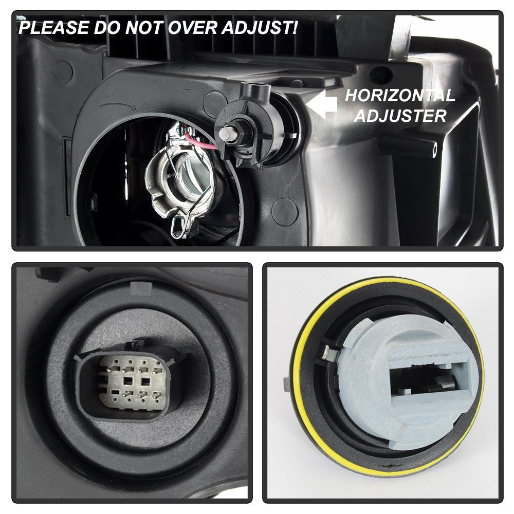 OEM Style Xtune Headlight (HD-JH-CSUB15-OE-L) (POE)
