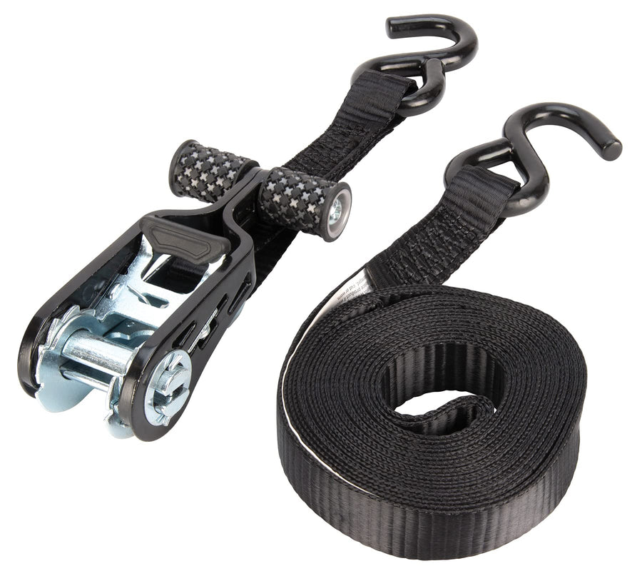 4Pk Performance Tool W1873 1-Inch X 15' Tie Down Straps SecureX - Heavy Duty Ratchet Straps for Securing Cargo, ATVs, Motorcycles, and More