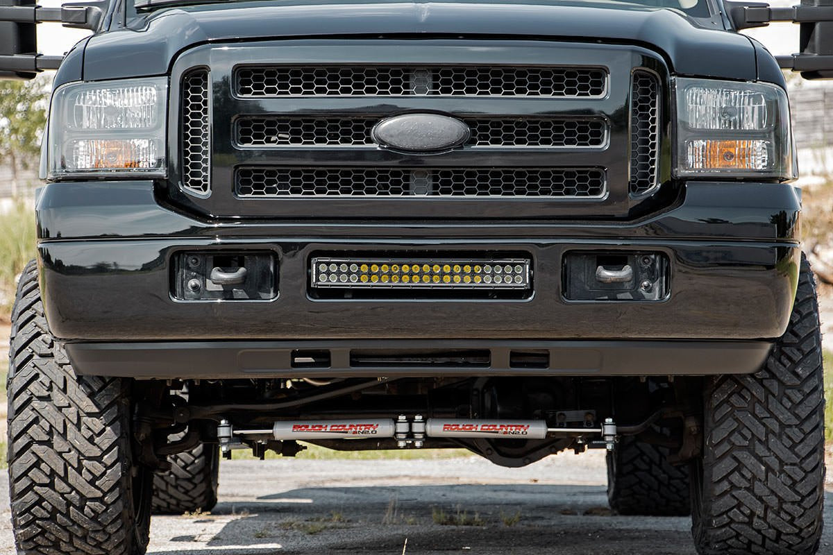 20" Rough Country Black Series LED Bumper Kit for 05-07 Ford Super Duty - 70665