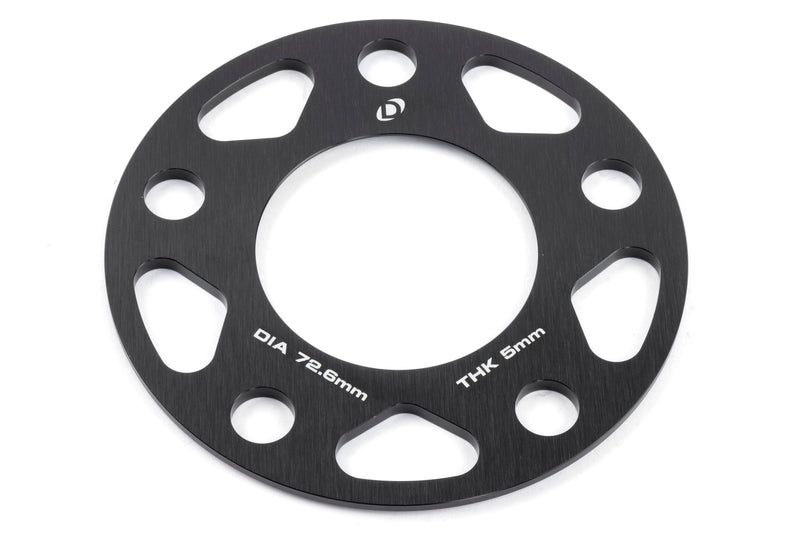 Dinan Wheel Spacers D210-2035 5x120 Bolt Circle - 72.6mm Center Bore - 5mm Thick - Pair