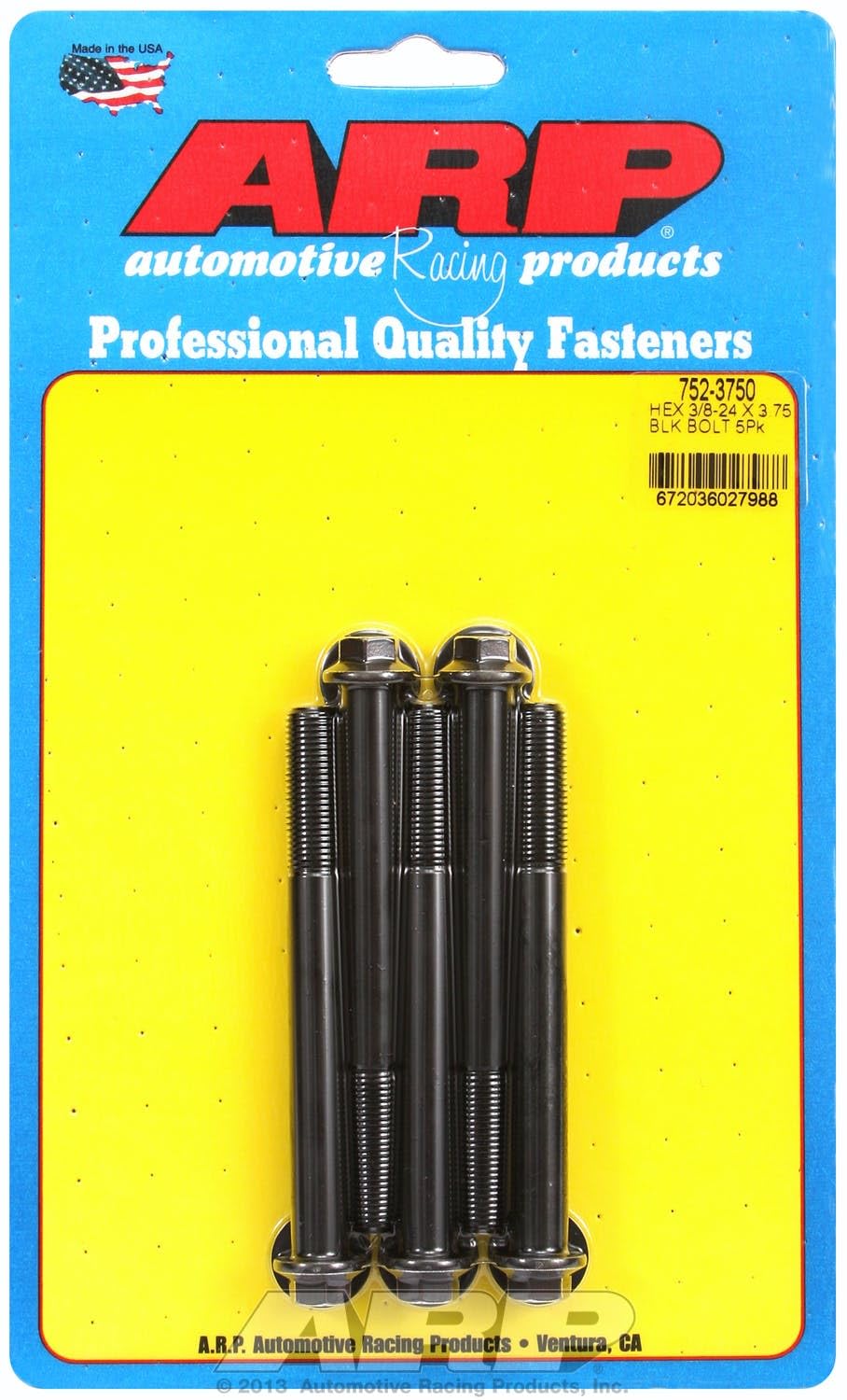 Hex ARP (752-3750) Oxide Bolt, Black