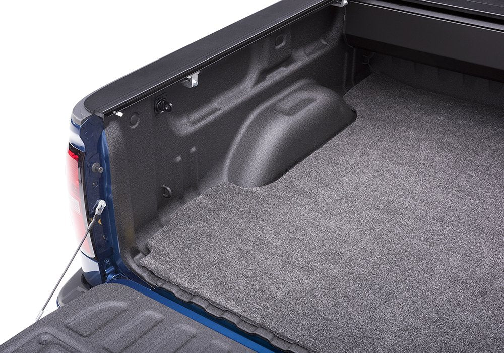 BedRug Bedmat | 2017 - 2026 Ford Super Duty 8' Bed Fits, Models w/Non Liner / Spray-In | Charcoal Grey, BMQ17LBS