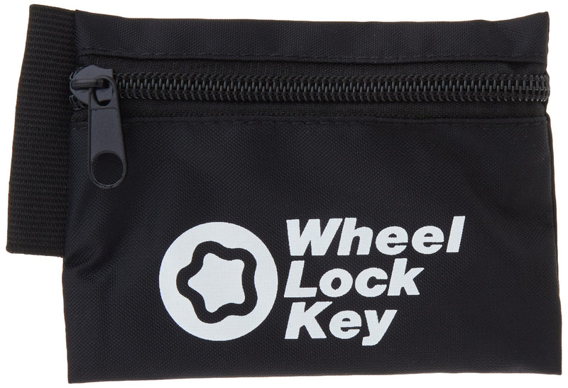Wheel Key Lock Storage Pouch McGard 70007, Black