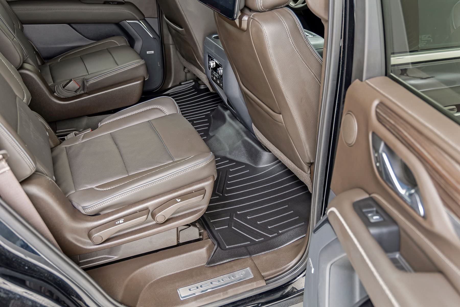Floor Mats Rough Country for 2021-2024 Chevy/GMC Tahoe/Yukon - M-21712, Front Bench