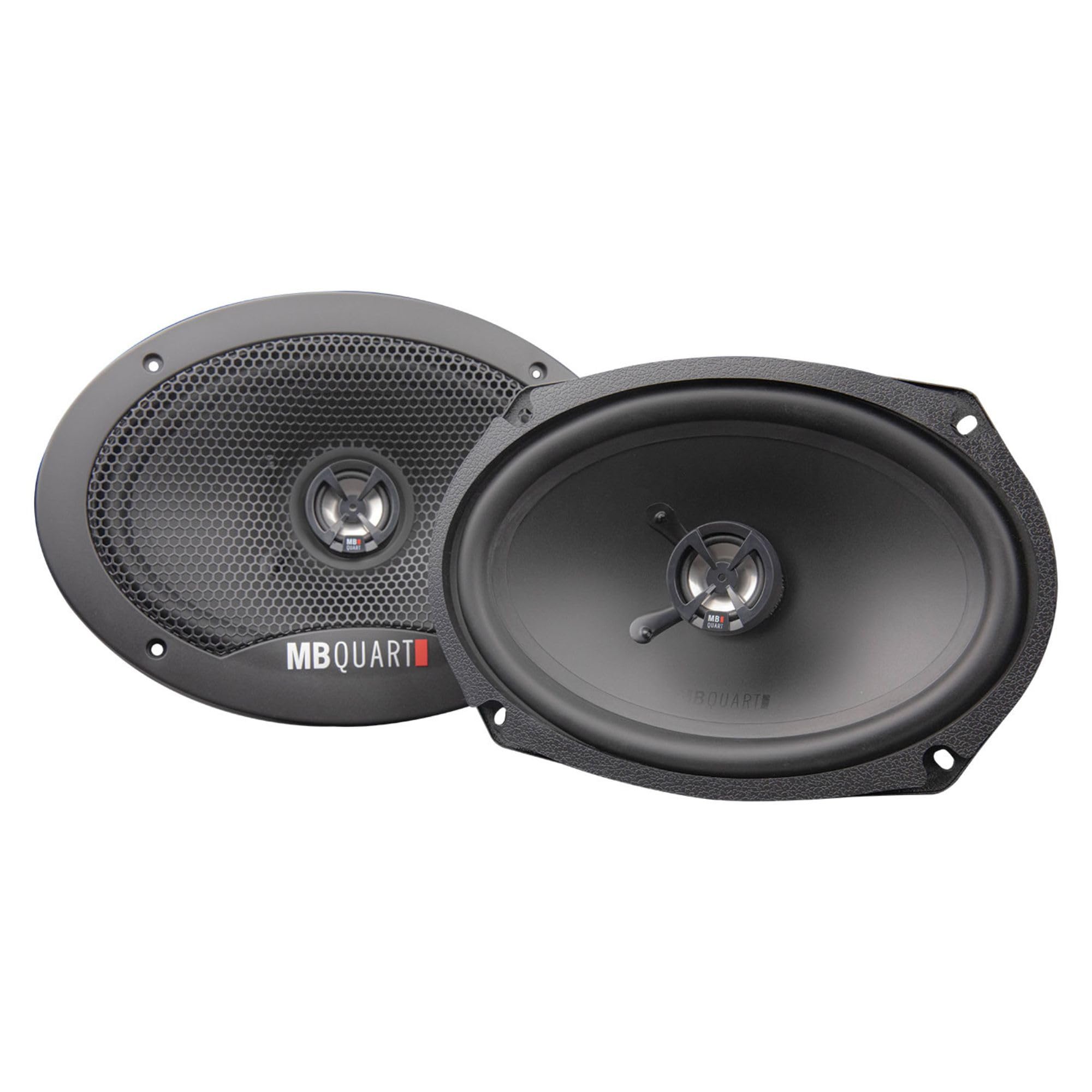 6x9" MB Quart 2 Way Car Audio Coaxial Speakers with Polypropylene Cones & Butyl Rubber Surrounds for Enhanced Quality, 150W Peak Power, 88 dB, Pair