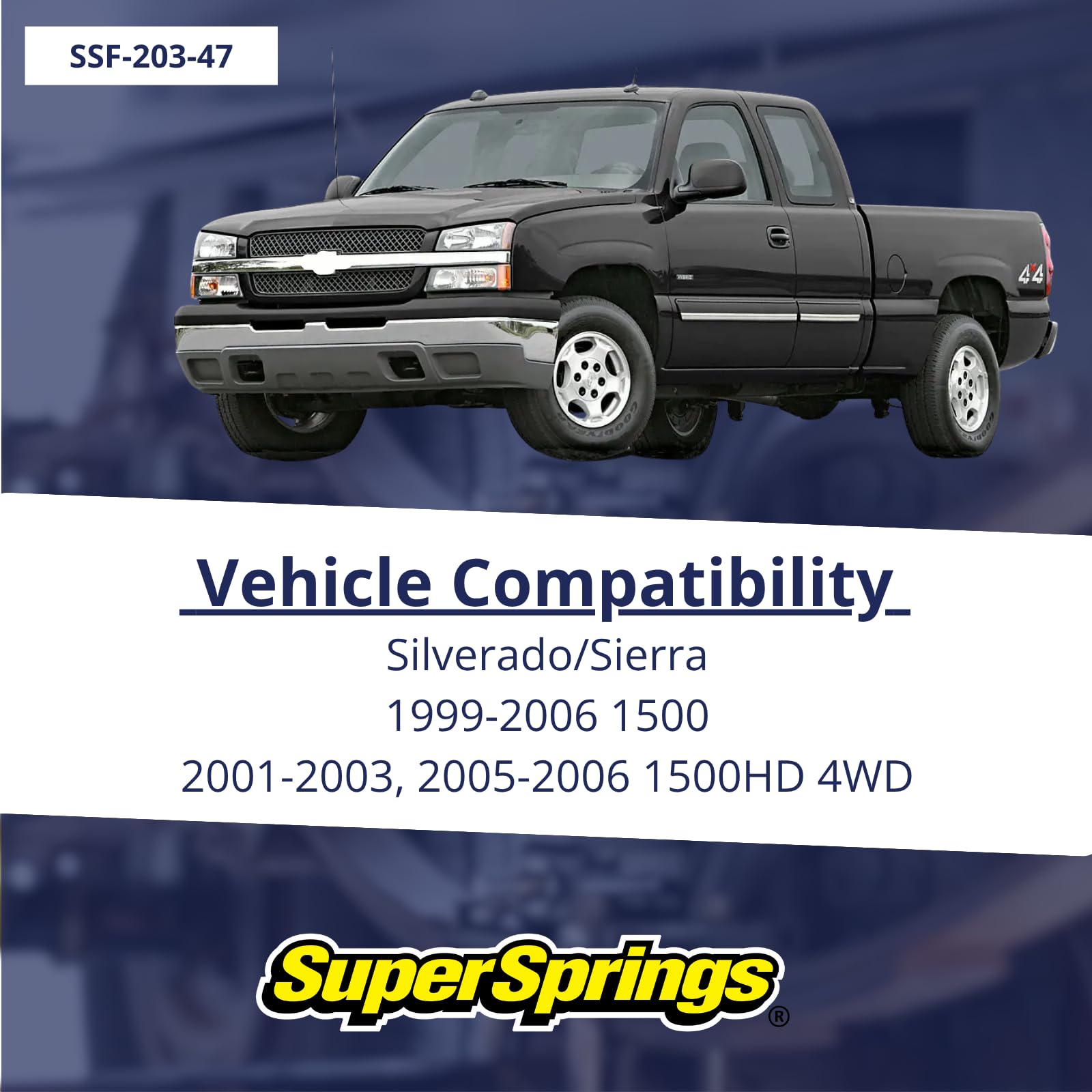 Front SumoSprings for Chevrolet Silverado 1500, GMC Sierra 1500 | SSF-203-47