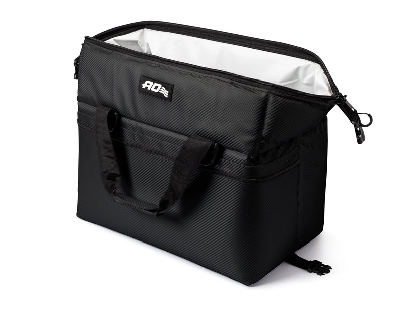 AO Coolers Carbon Expedition Soft Cooler with High-Density Insulation, Black, 48-Can
