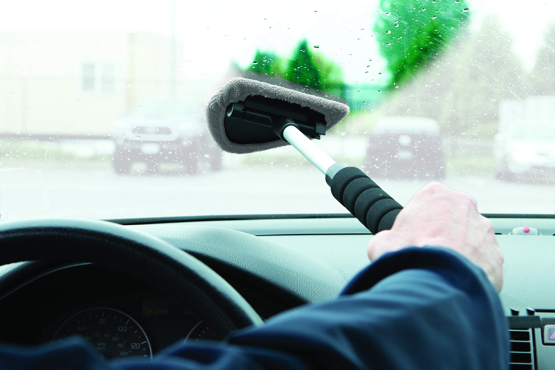W1462 Performance Tool 2-in-1 Window Cleaner/Scraper - Perfect Tool for Cleaning and Scraping Windows, Mirrors, and Glass Surfaces with Ease