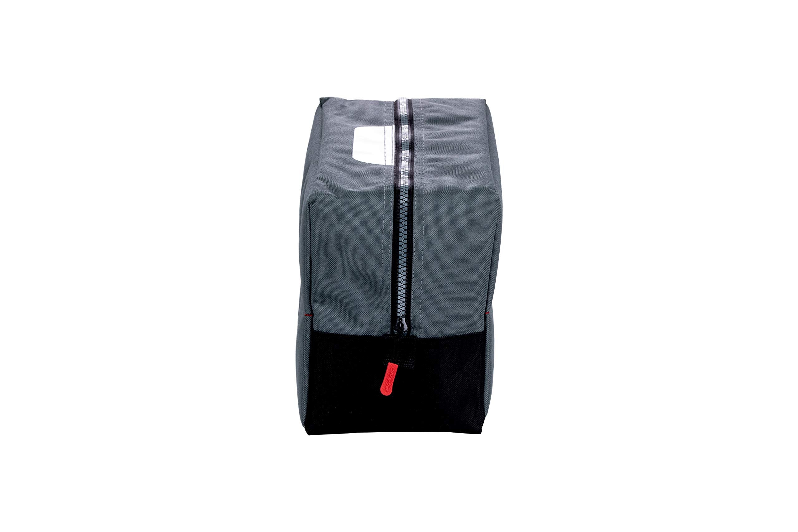 Weekend Series Plano 3600 Fold-Down Speedbag, Gray Fabric, Includes 2 3600 Stowaway Utility Boxes, Fishing Tackle Soft Storage Bag with EZ Label System, Charcoal