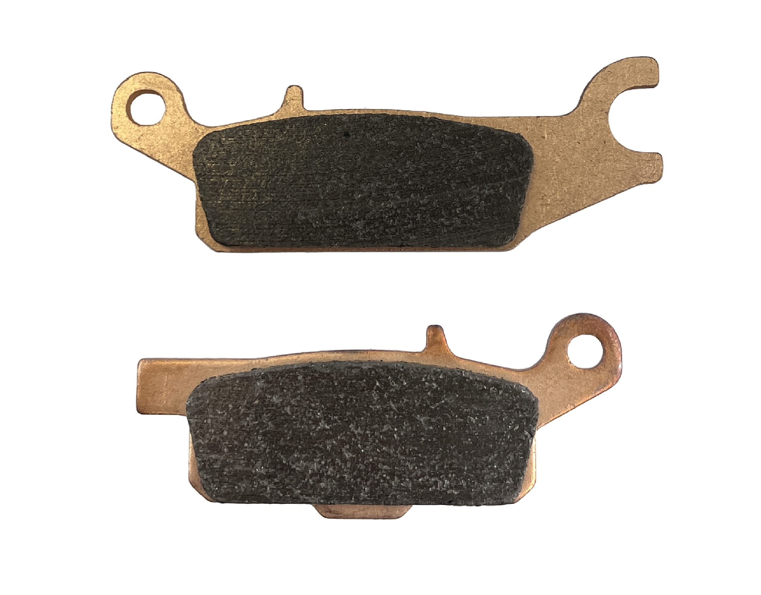 Demon Front Left, Rear Left Powersports Sintered Brake Pads for Yamaha Grizzly 550/700 & Raptor 250, Sintered Metallic Material For Better Grip, Reduced Brake Fade (See Fitment Details in Description)