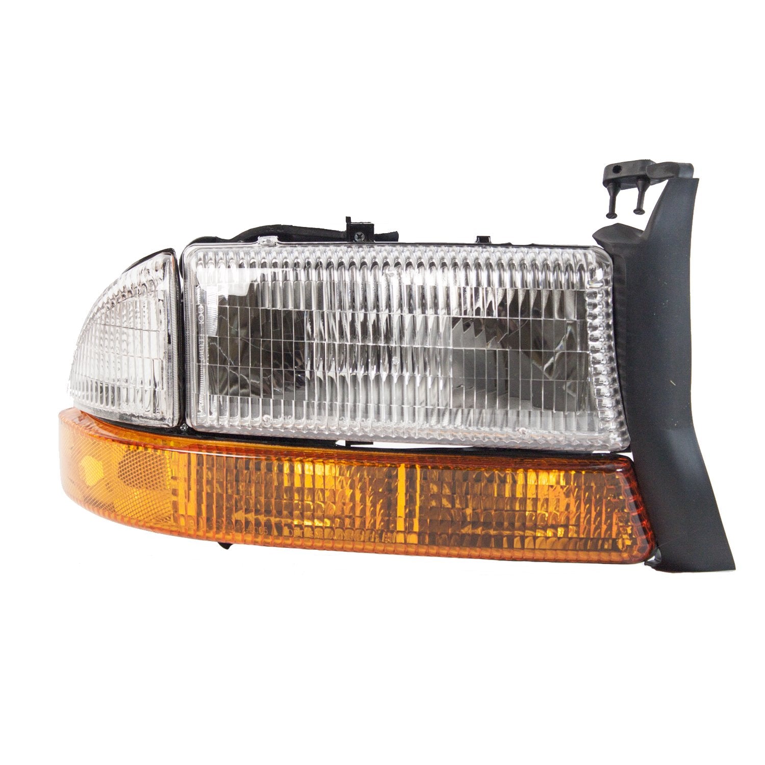 Right TYC Headlight Assembly Compatible with 1997-2004 Dodge Dakota