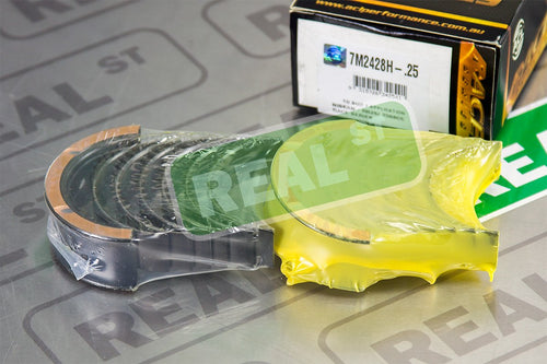 ACL 7M2428H-.25 High Performance Oversized Main Bearing Set for Nissan, 0.25mm