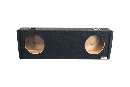 Bbox 10" Dual Sealed Carpeted Subwoofer Enclosure - Fits 1983-2012 Ford Ranger Extended Cab/Super Cab, Charcoal - Subwoofer Box Improves Audio Quality, Sound & Bass