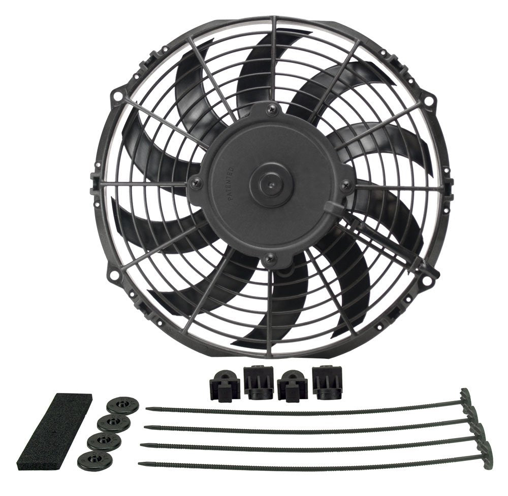 10" Diameter Derale H.O. Extreme Electric Fan, Black