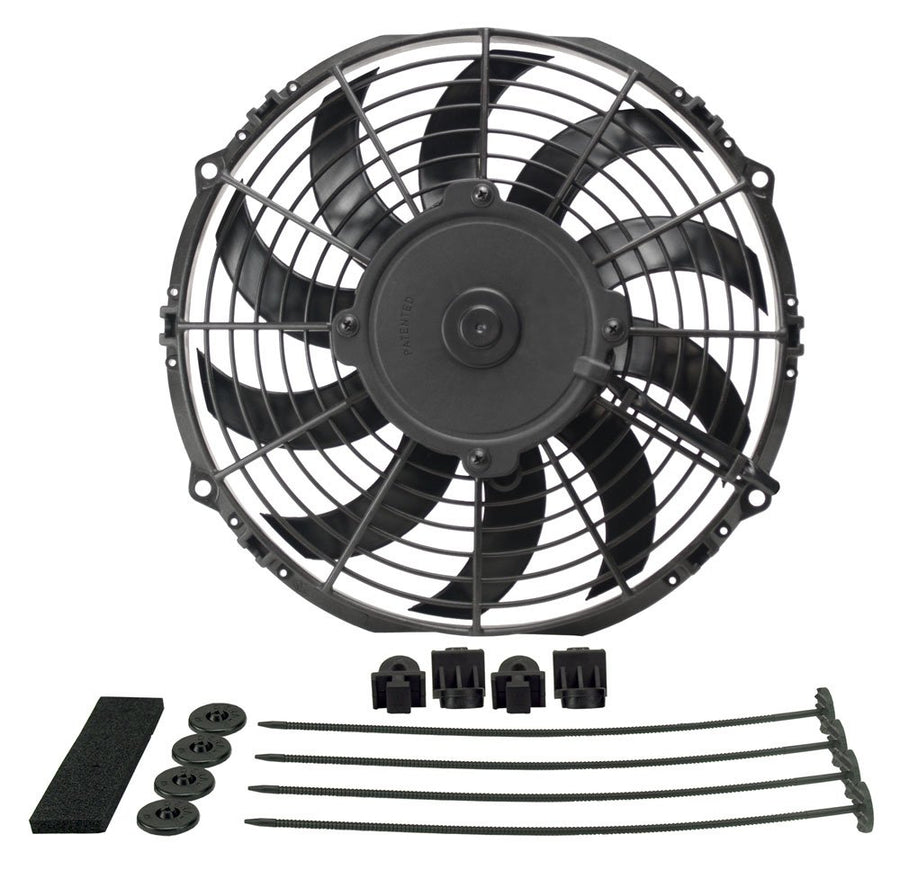 10" Diameter Derale H.O. Extreme Electric Fan, Black