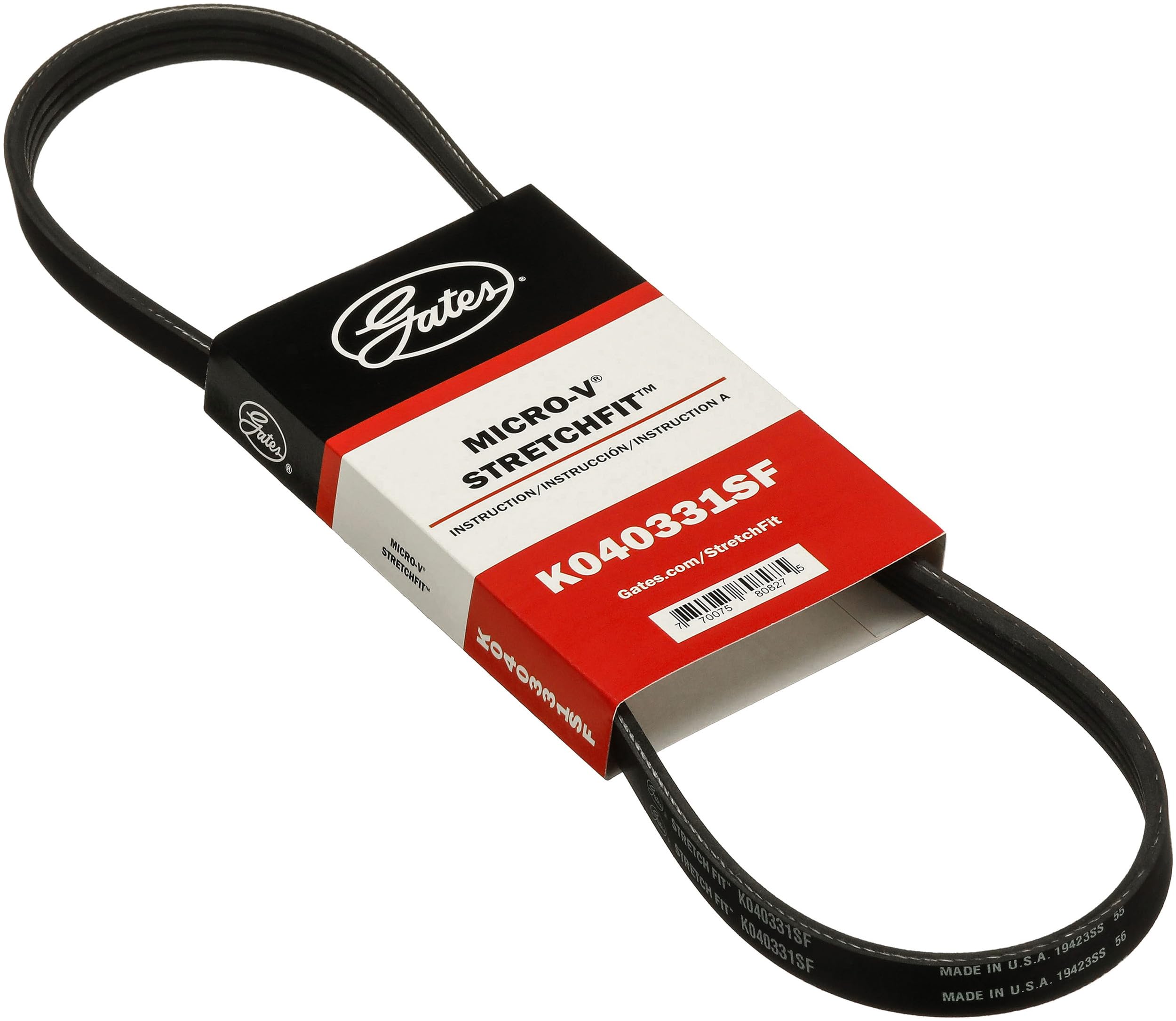 K040331SF nobrandname Stretch Fit Micro-V Serpentine Drive Belt