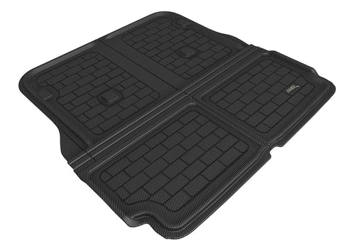 3D MAXpider Kagu Custom Fit Cargo Liner (Black) Compatible with Tesla Model X 6-Seat & 7-Seat 2016-2021 (w/o Center Console) - Cargo Liner (Fits Behind R2 ; R3 Seatbacks Must Be Folded Down)
