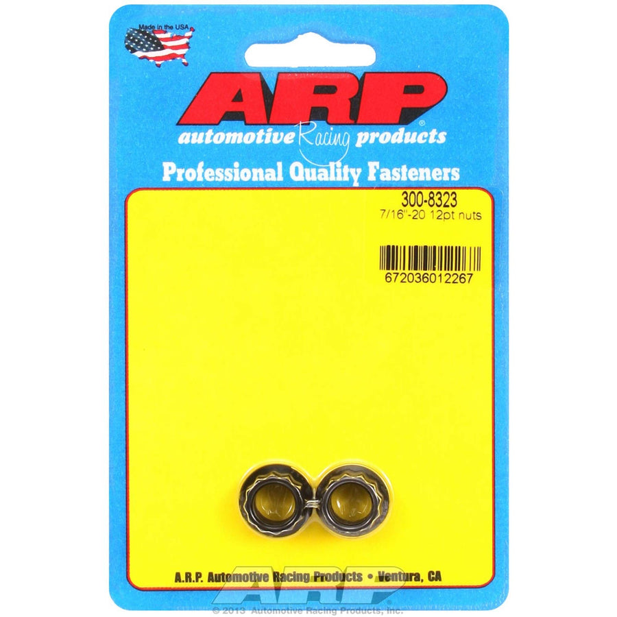 ARP Nut Kit 300-8303 (7/16-20 12 Point)