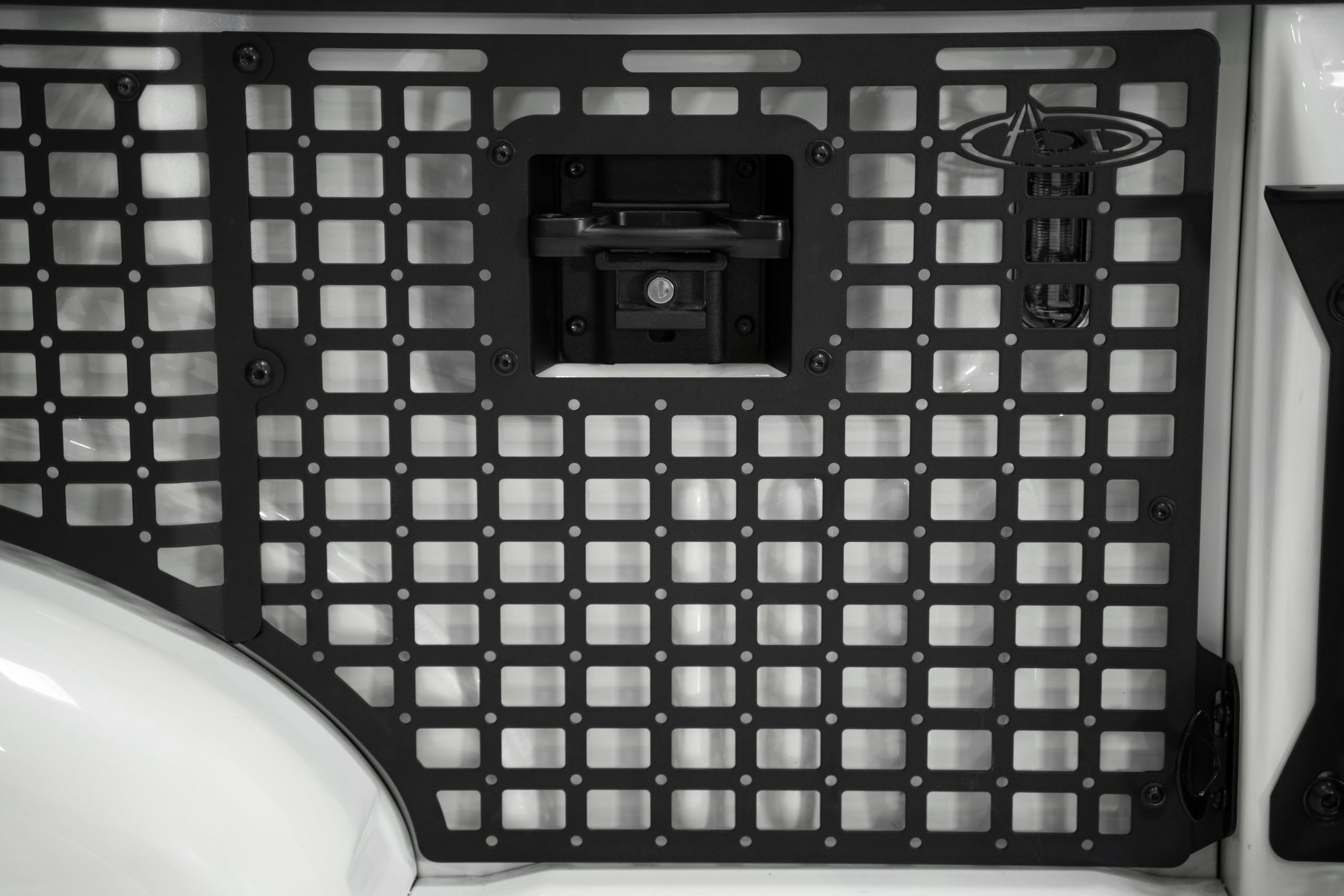 Addictive Desert Designs Molle Panels Bed Side for The 2021-2023 Ford F-150 & Ford F-150 Raptor | Molle Pattern Offers Diverse Mounting Solutions | Made in The USA (Passenger Side Full Set)